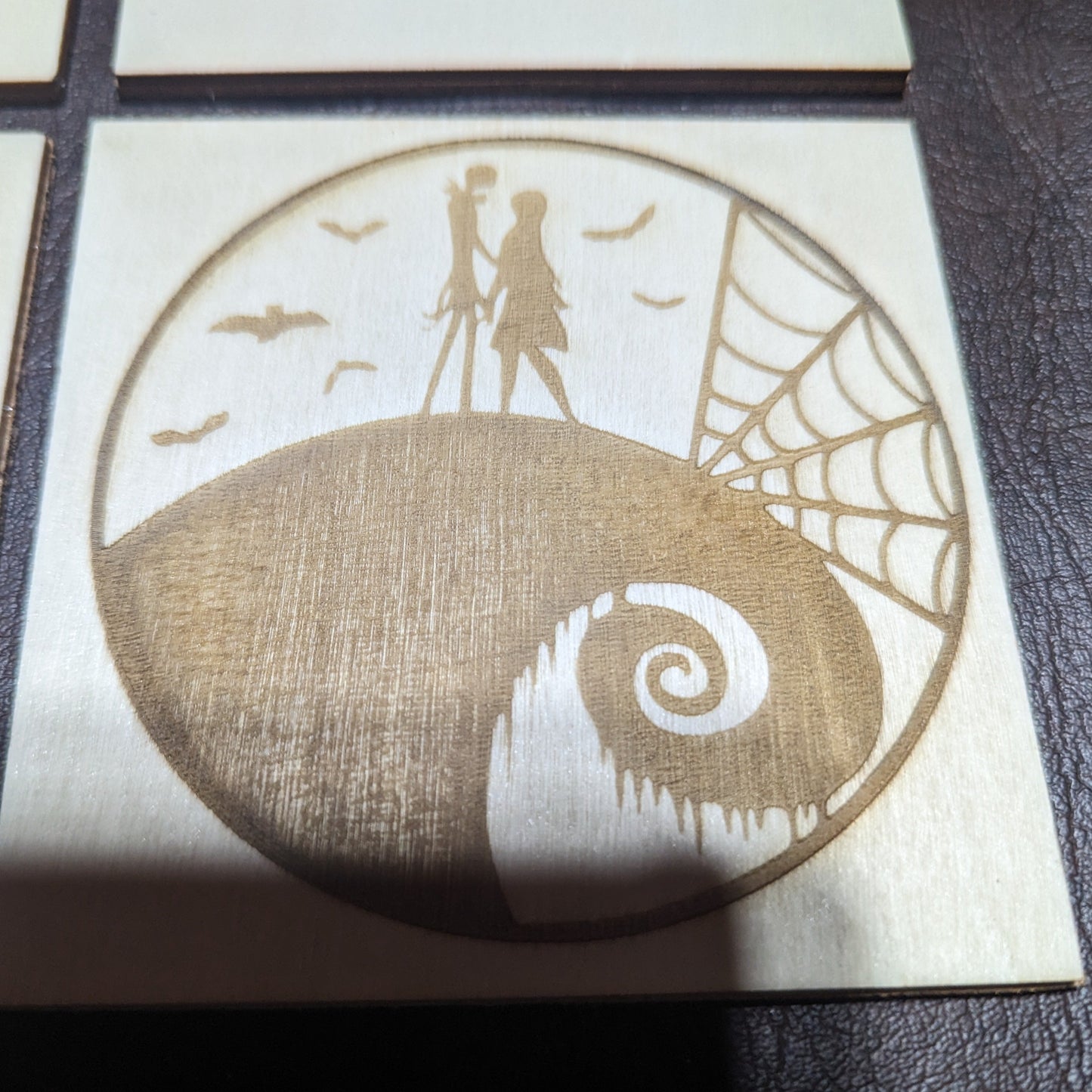 Wooden Square Coasters