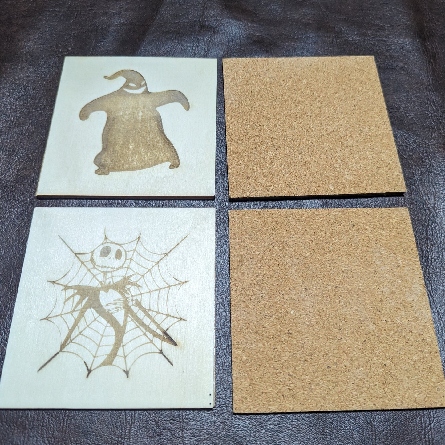 Wooden Square Coasters