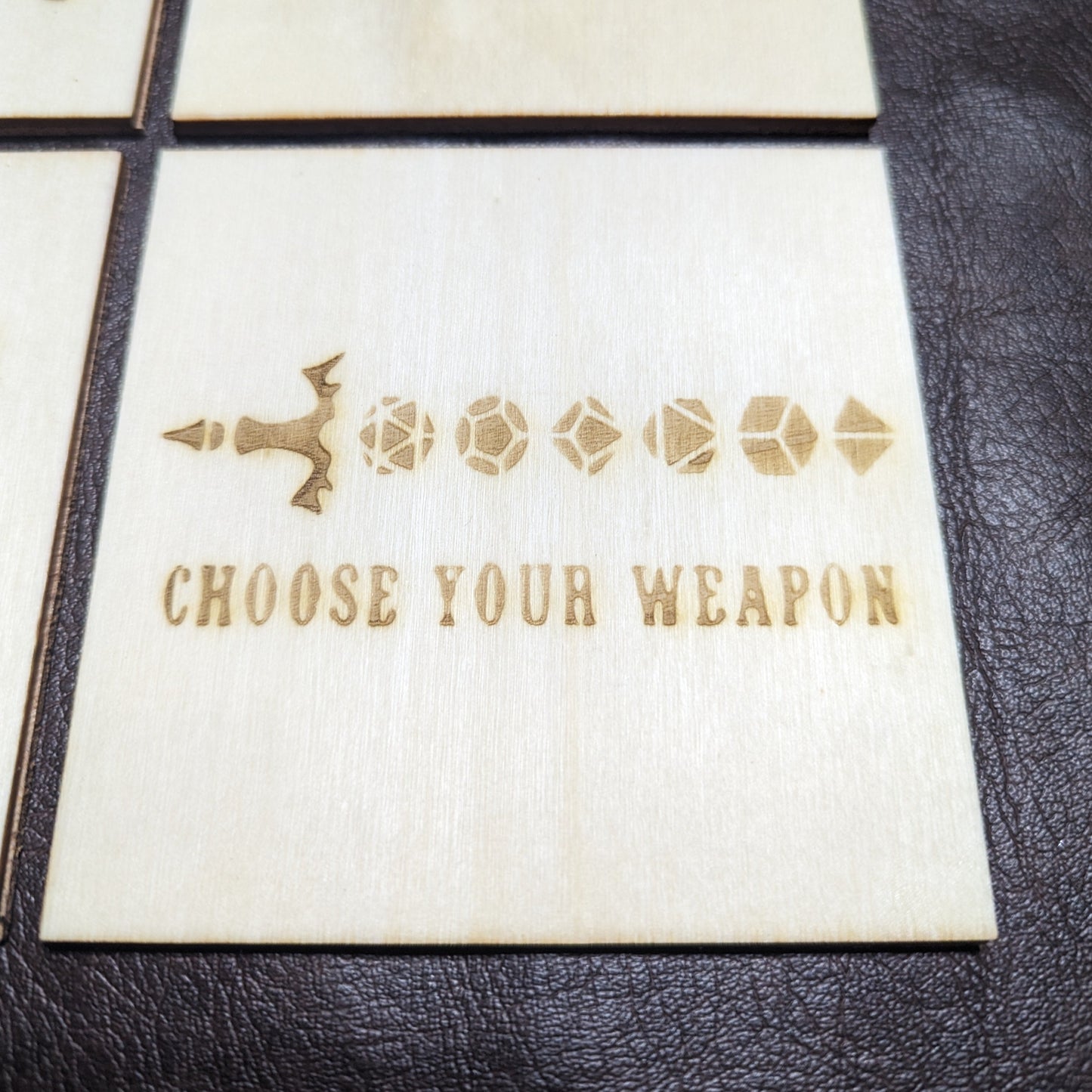 Wooden Square Coasters