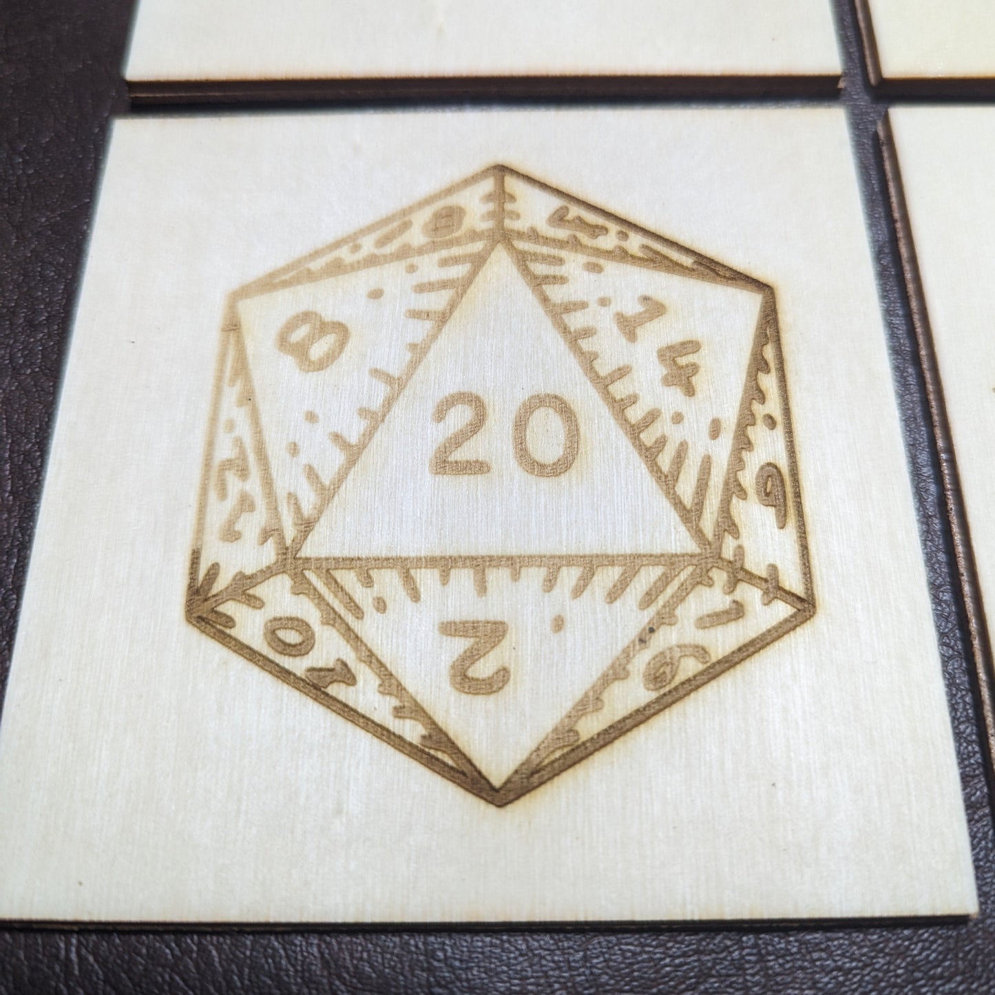 Wooden Square Coasters