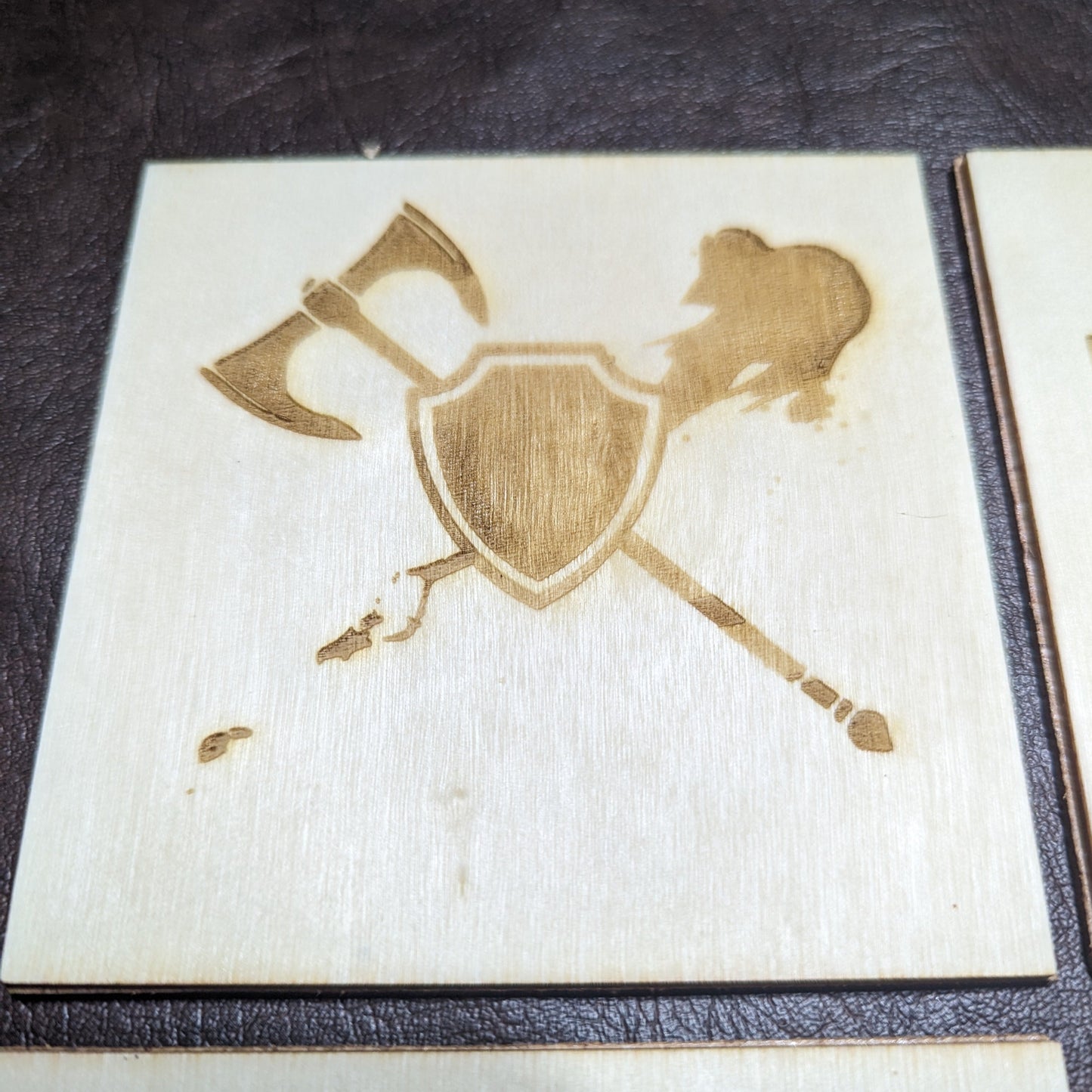 Wooden Square Coasters