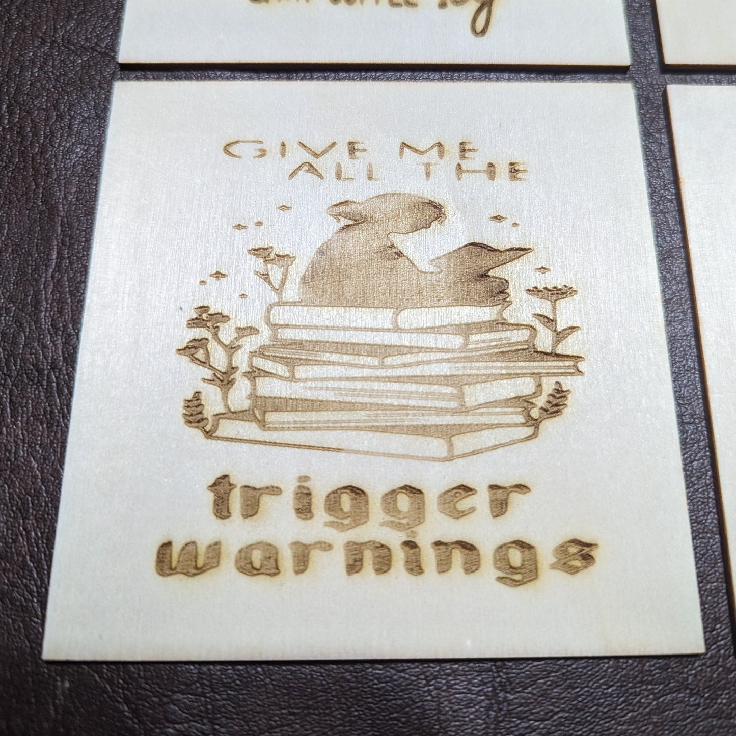 Wooden Square Coasters