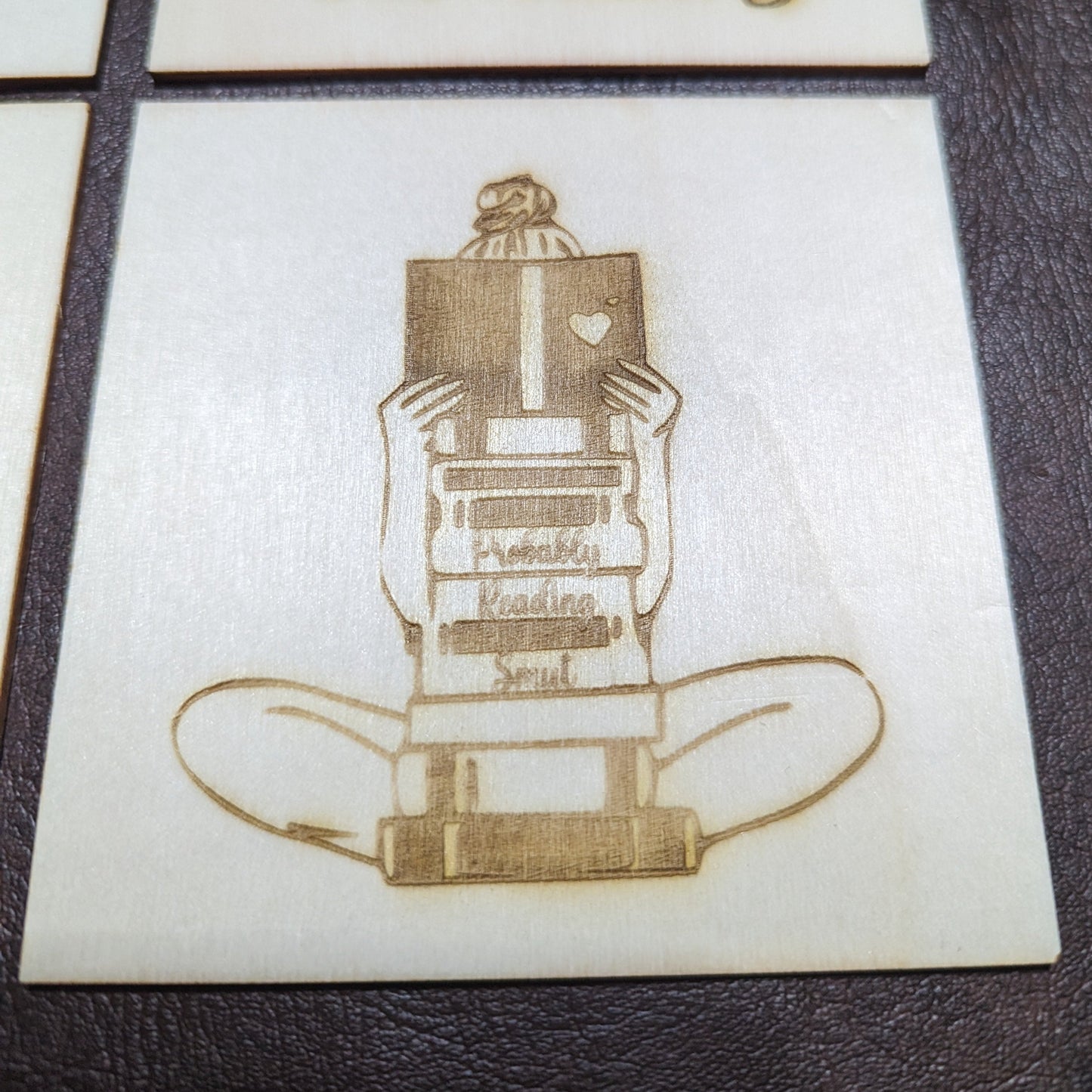 Wooden Square Coasters