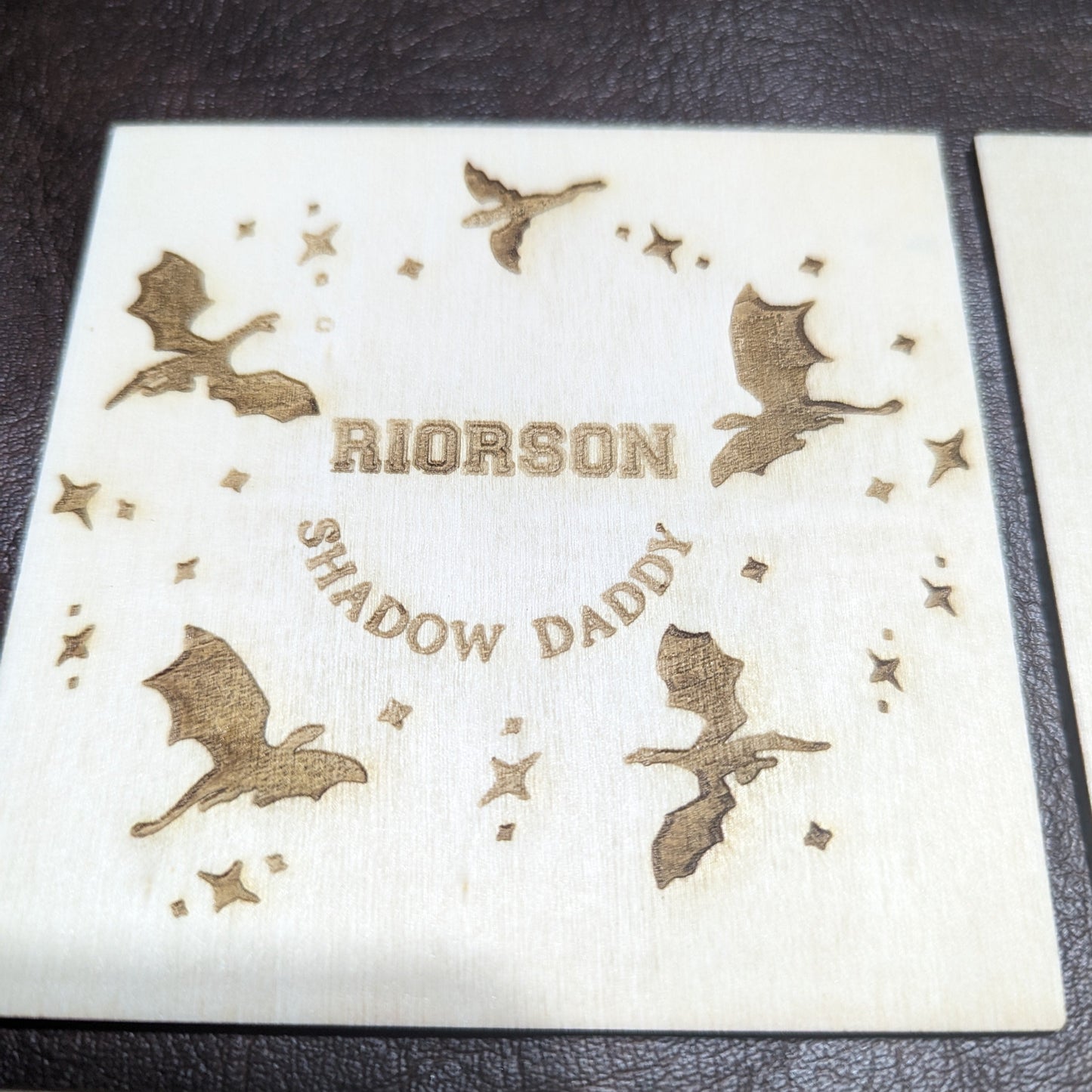 Wooden Square Coasters