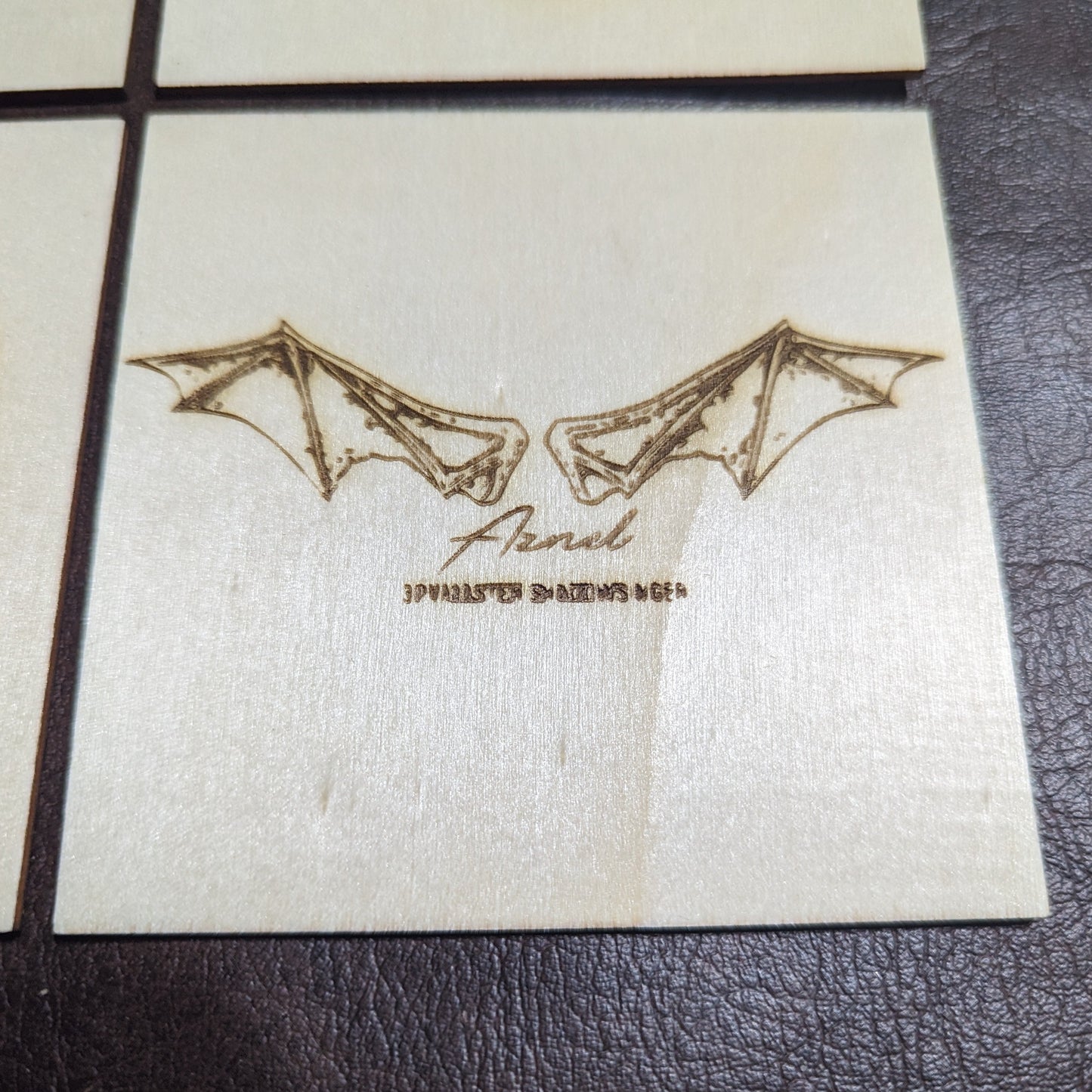 Wooden Square Coasters