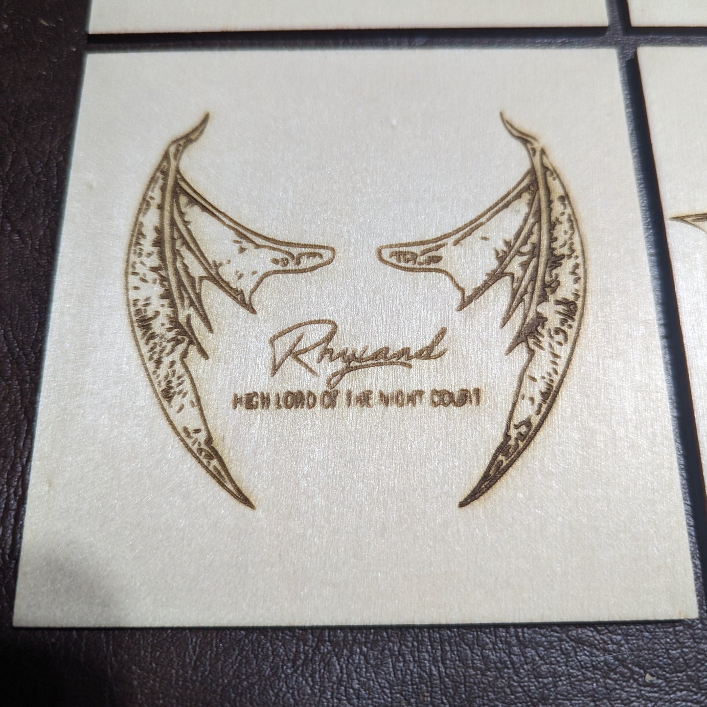 Wooden Square Coasters