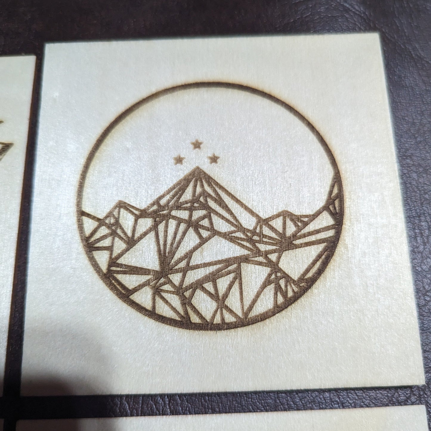 Wooden Square Coasters
