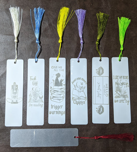 Booktok Metal Bookmarks