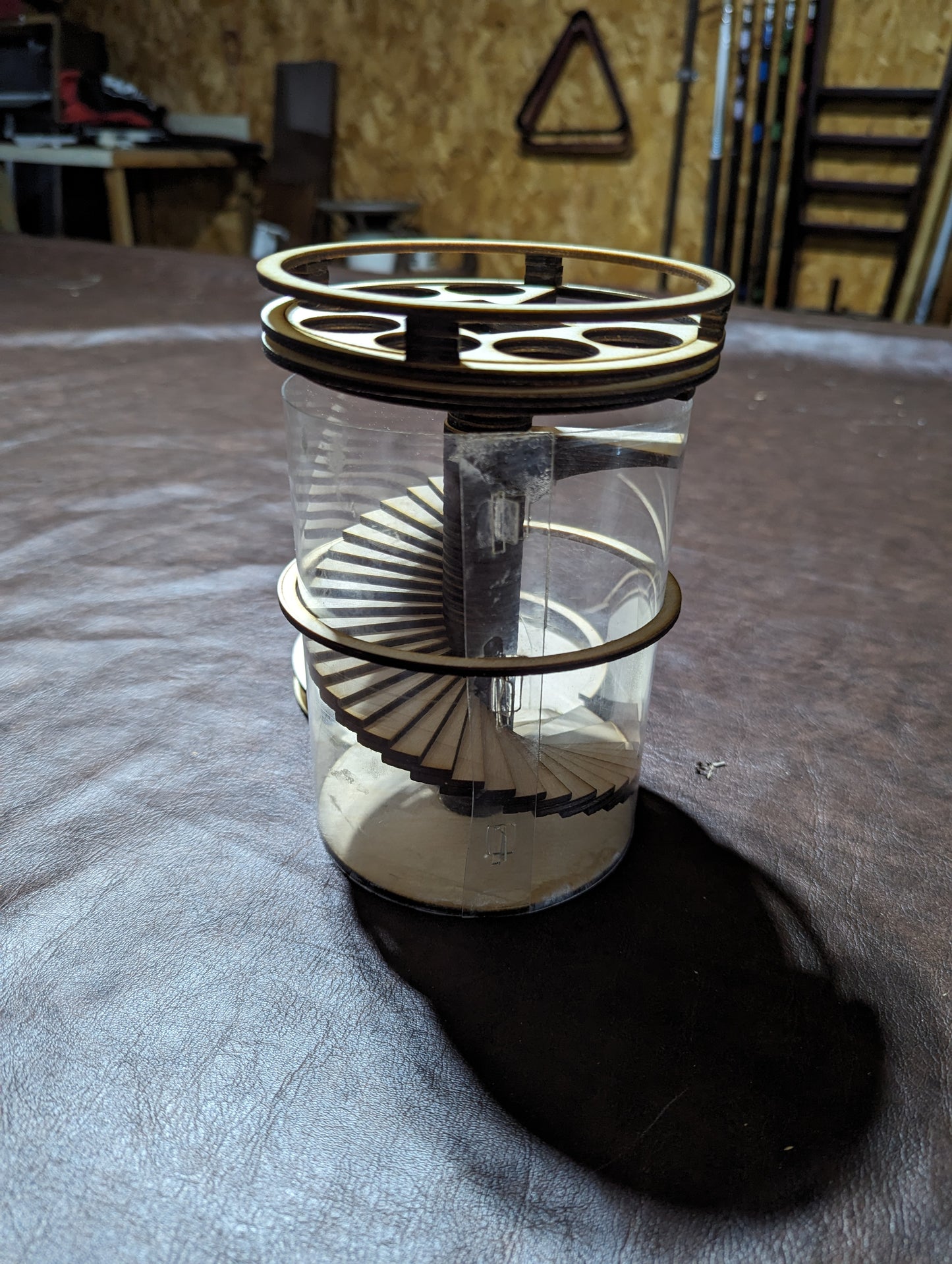 Spiral Staircase Dice Tower