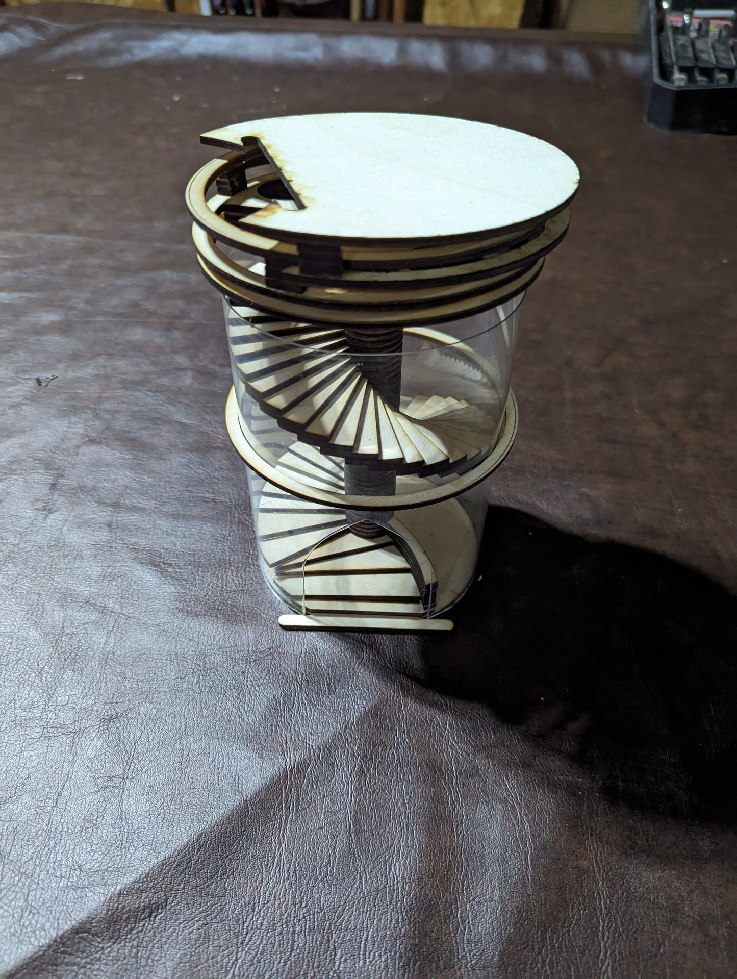 Spiral Staircase Dice Tower