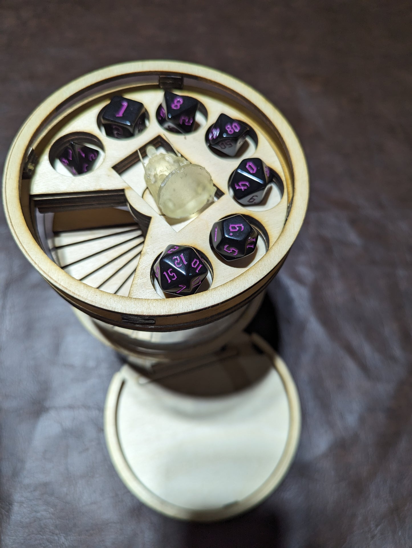 Spiral Staircase Dice Tower