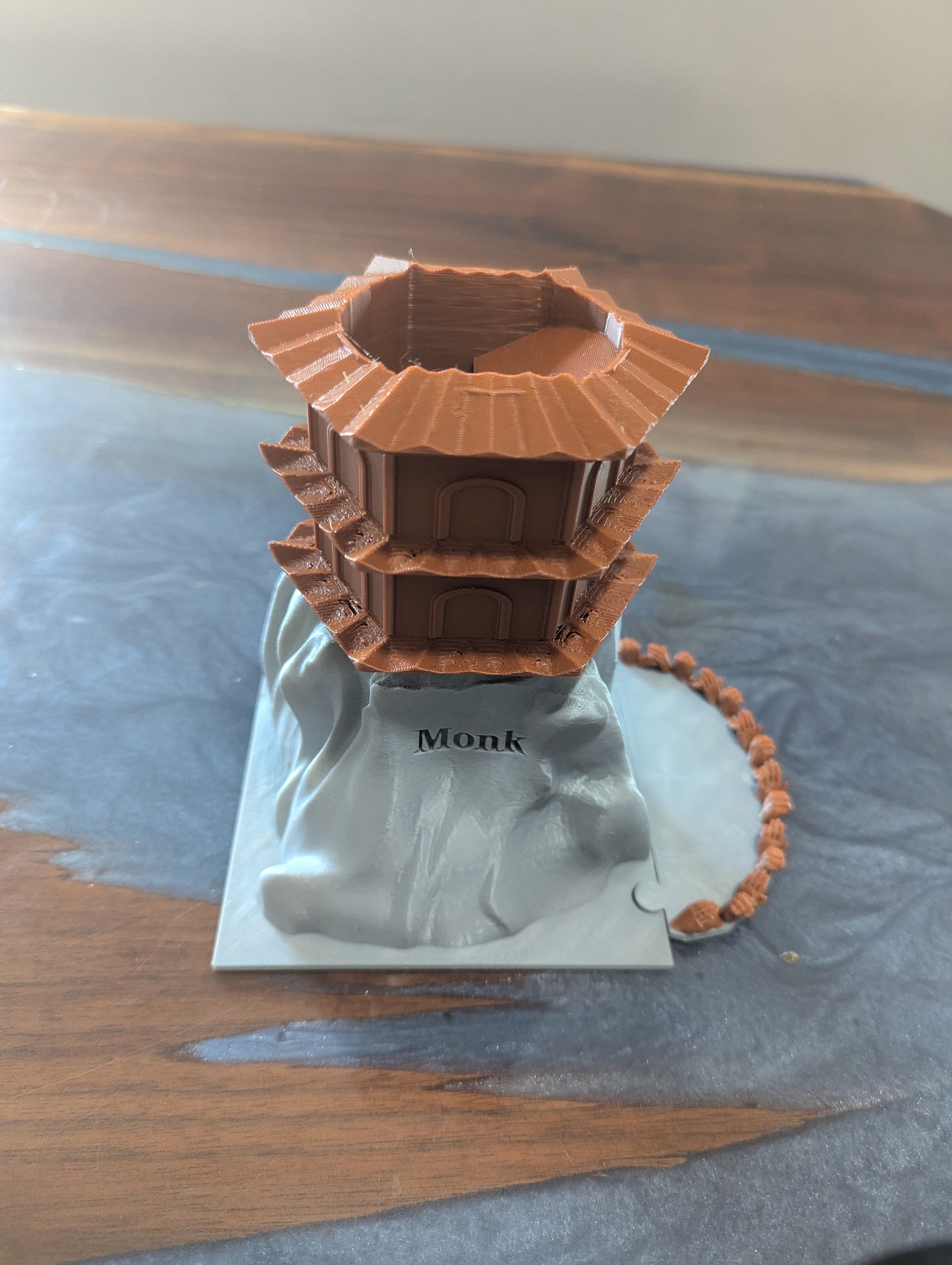 Monk Dice Tower