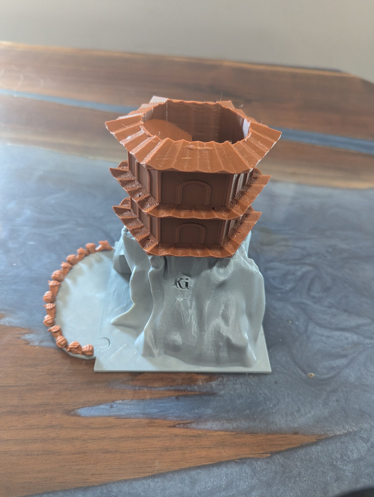 Monk Dice Tower