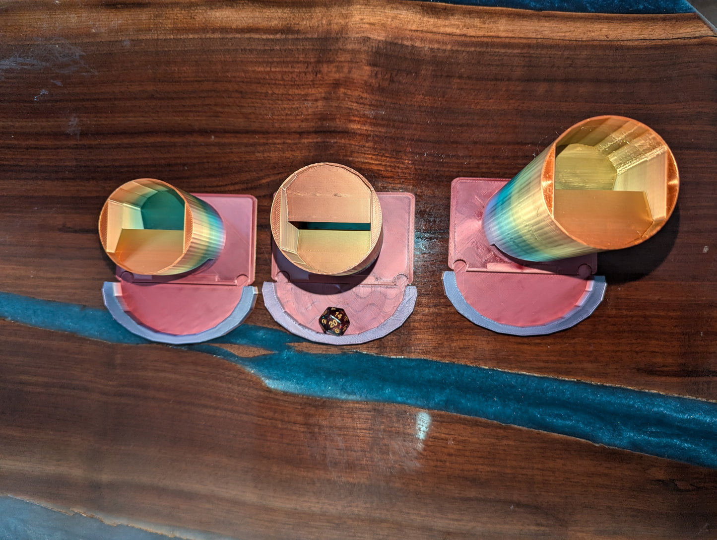 Rainbow Dice Tower Multi-Pack